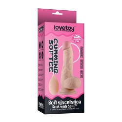 LoveToy Gode éjaculateur Cumming Softee 14 x 4.5 cm
